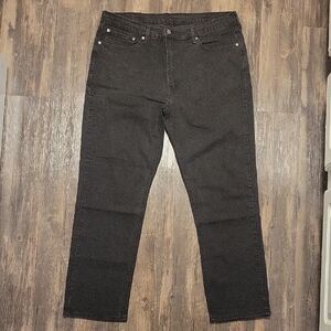 Levi's Strauss 541 Men's Straight Fit Dark Gray Jeans